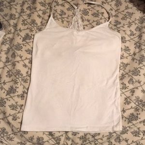 🌺Solid Lacy Razor Back Cami